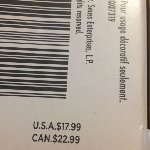 Dr. Seuss Hallmark Keepsake Christmas Ornament, Fox in Socks - Picture 8 of 9